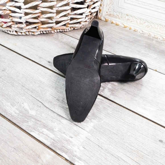 ROS HAMMERSON WMN 7M VALLERIE LTHR HEEL PUMPS - Picture 6 of 7